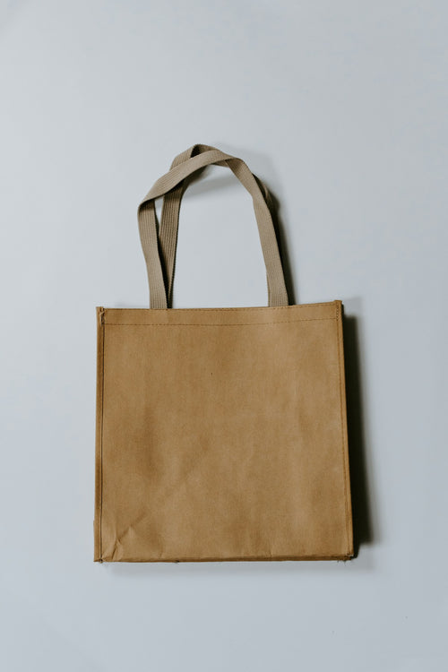 Natural canvas tote bag